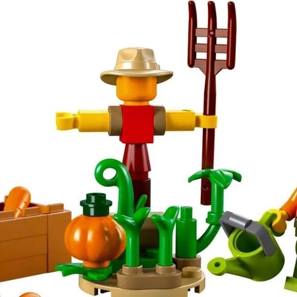 LEGO 30590 City Farm Garden & Scarecrow Polybag 34pcs New fall, Halloween Fall - Picture 6 of 9
